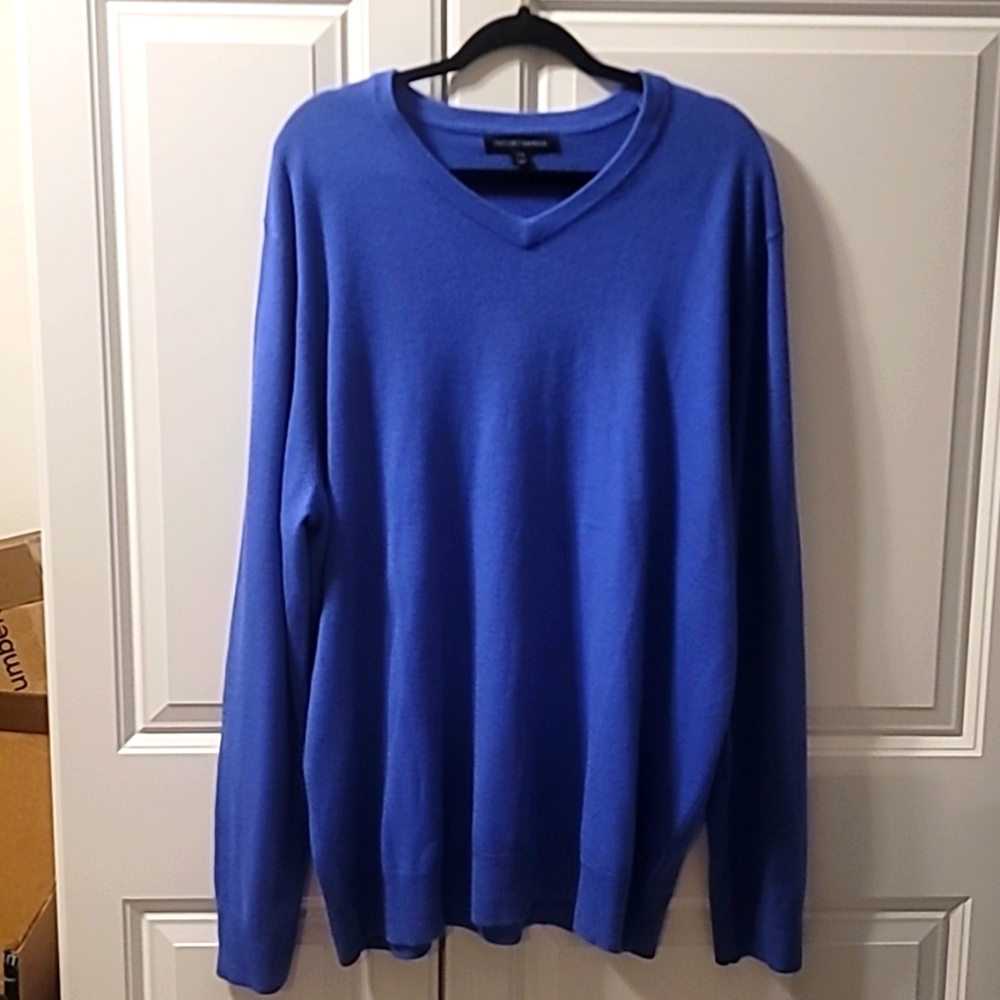 Tricots St. Raphael V-Neck Lightweight Sweater Men's Size XXL